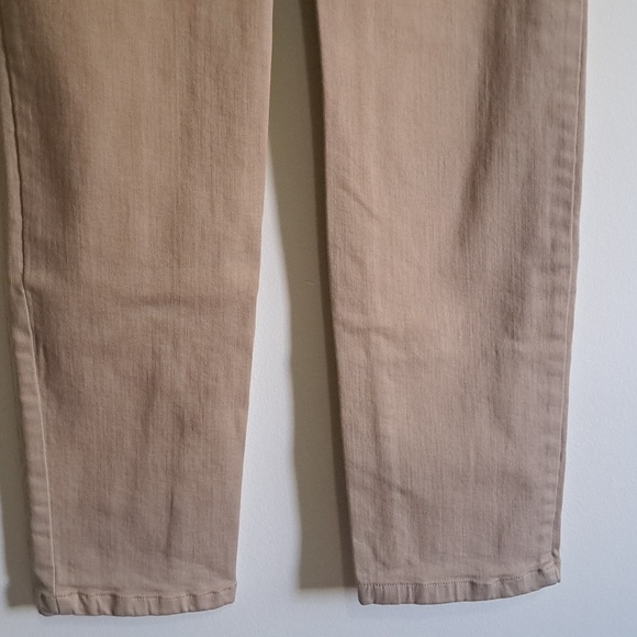 Zara Khaki taned denim stretch jean - Picture 6 of 7